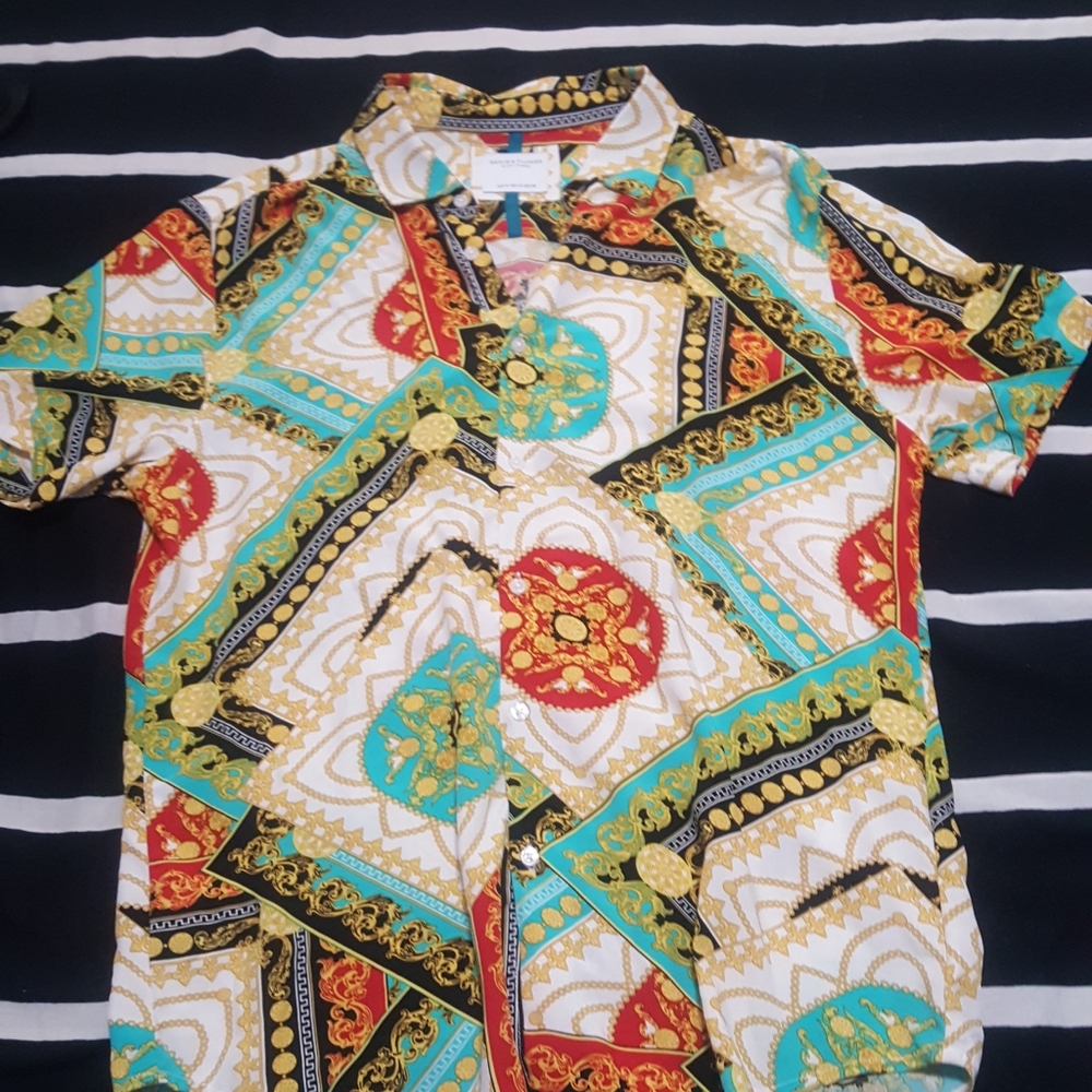 Versace Style Shirt